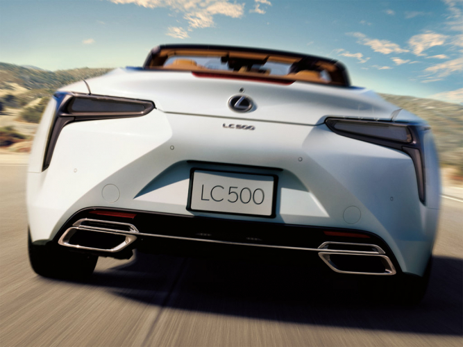 Lexus LC500 2020, открытый кузов, 1 поколение (06.2020 - н.в.)