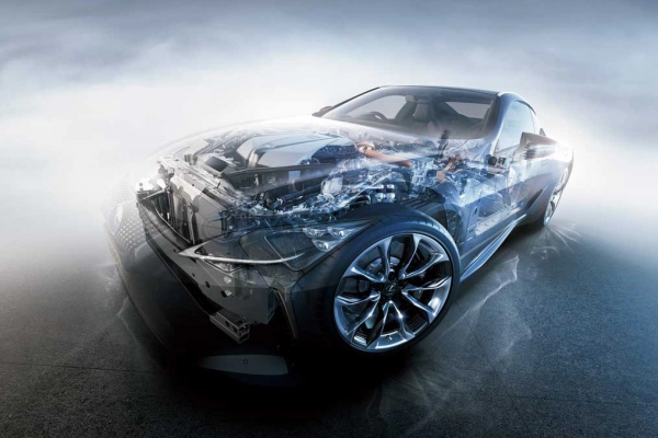 Lexus LC500h 2017, купе, 1 поколение (03.2017 - н.в.)